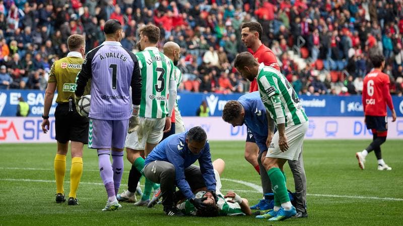 Football. La Liga. CA Osasuna - Real Betis. 12.04.2026