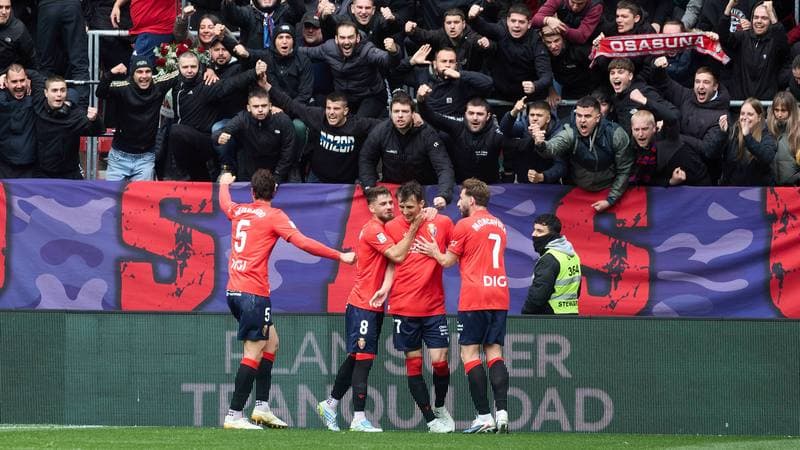 Football. La Liga. CA Osasuna - Real Betis. 12.04.2026