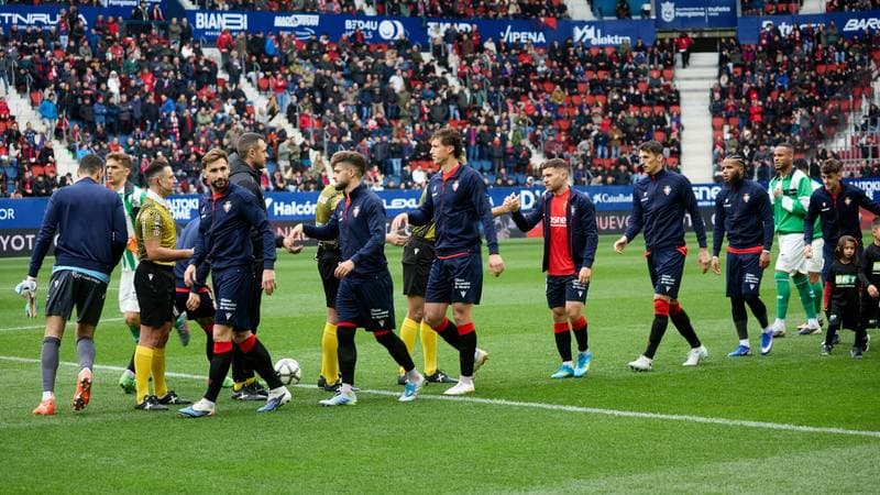 Football. La Liga. CA Osasuna - Real Betis. 12.04.2026