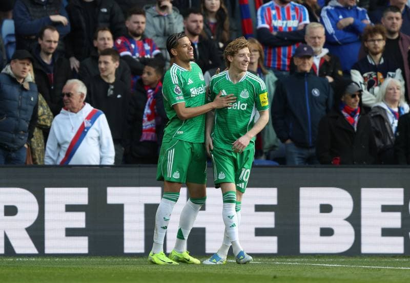 Football. Premier League. Crystal Palace - Newcastle United. 12.04.2026