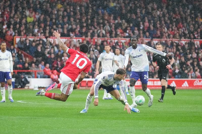 Football. Premier League. Nottingham Forest - Aston Villa. 12.04.2026