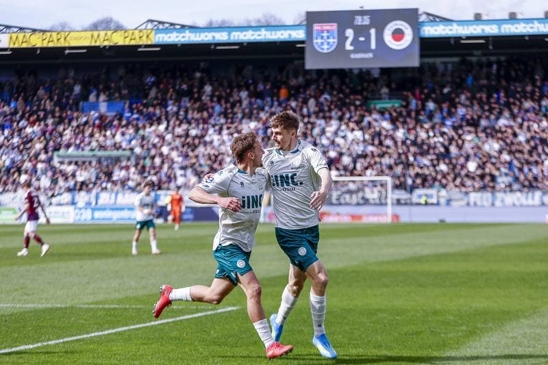 Football. Dutch Eredivisie. PEC Zwolle - Excelsior. 12.04.2026