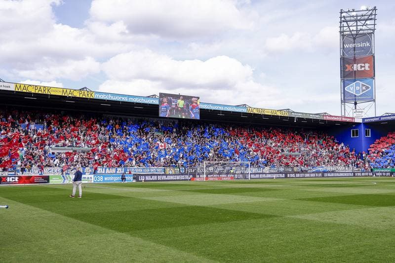 Football. Dutch Eredivisie. PEC Zwolle - Excelsior. 12.04.2026