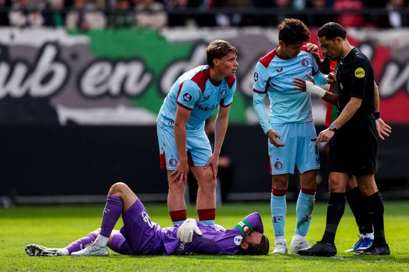 Football. Dutch Eredivisie. NEC - Feyenoord. 12.04.2026