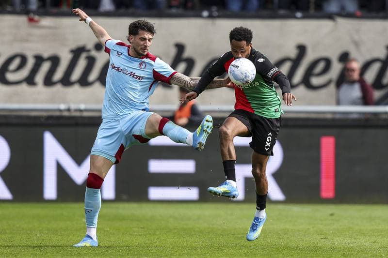 Football. Dutch Eredivisie. NEC - Feyenoord. 12.04.2026