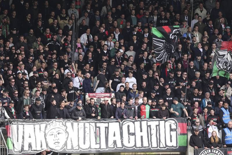 Football. Dutch Eredivisie. NEC - Feyenoord. 12.04.2026