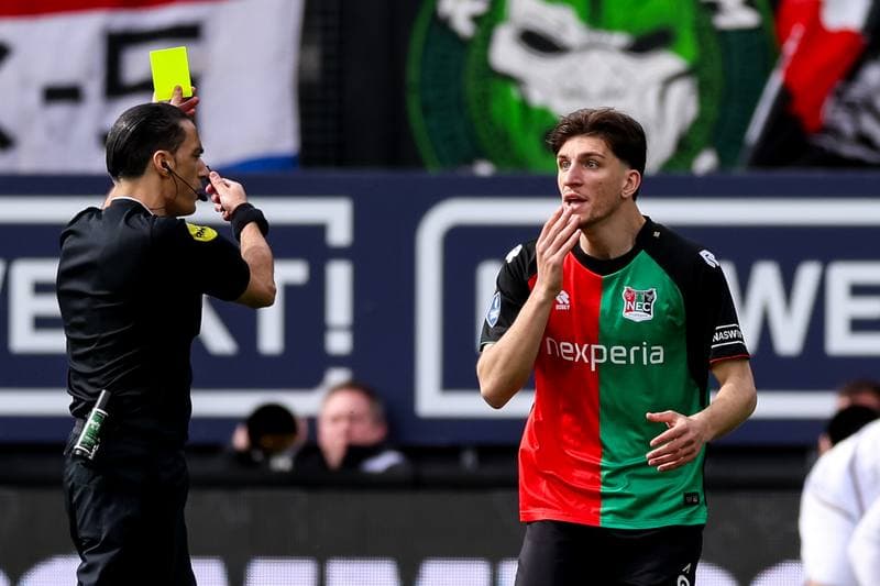 Football. Dutch Eredivisie. NEC - Feyenoord. 12.04.2026
