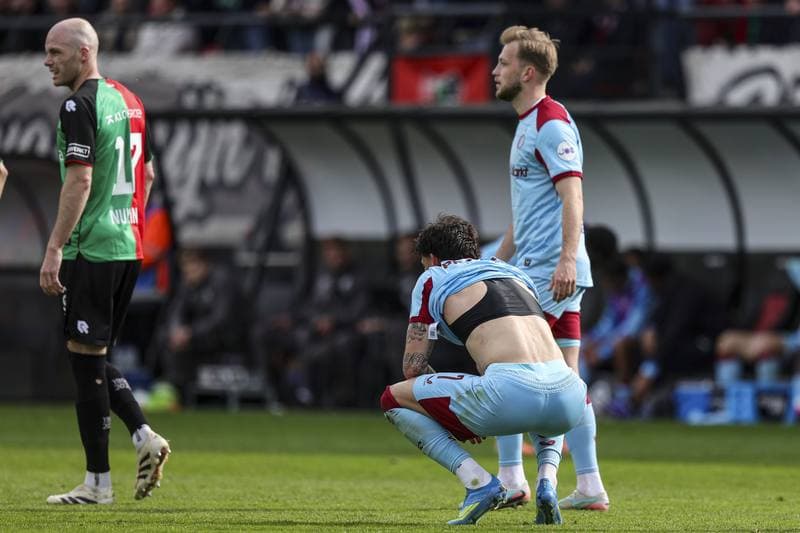 Football. Dutch Eredivisie. NEC - Feyenoord. 12.04.2026