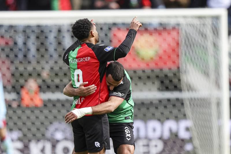 Football. Dutch Eredivisie. NEC - Feyenoord. 12.04.2026