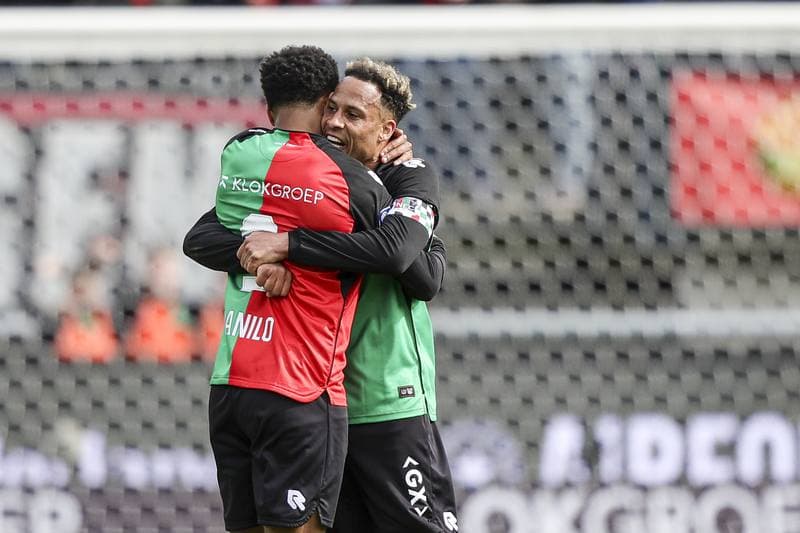 Football. Dutch Eredivisie. NEC - Feyenoord. 12.04.2026