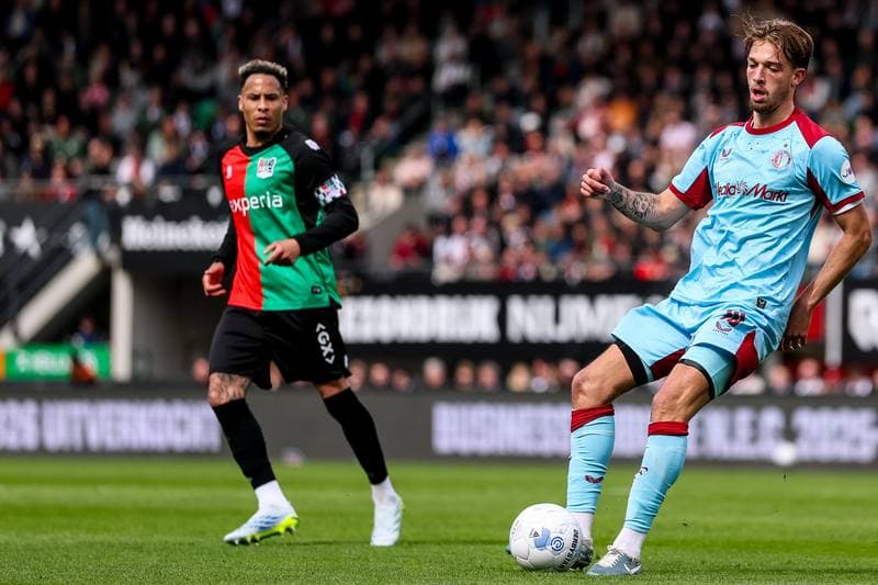 Football. Dutch Eredivisie. NEC - Feyenoord. 12.04.2026