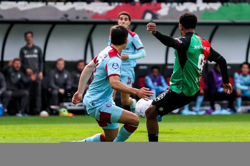 Football. Dutch Eredivisie. NEC - Feyenoord. 12.04.2026