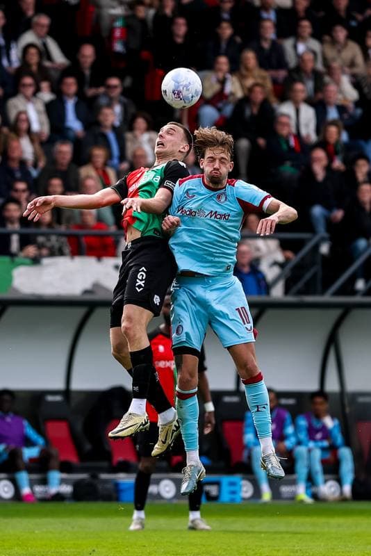 Football. Dutch Eredivisie. NEC - Feyenoord. 12.04.2026