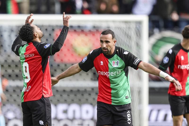 Football. Dutch Eredivisie. NEC - Feyenoord. 12.04.2026