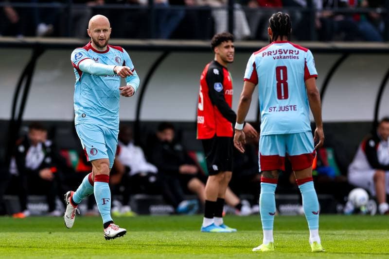 Football. Dutch Eredivisie. NEC - Feyenoord. 12.04.2026