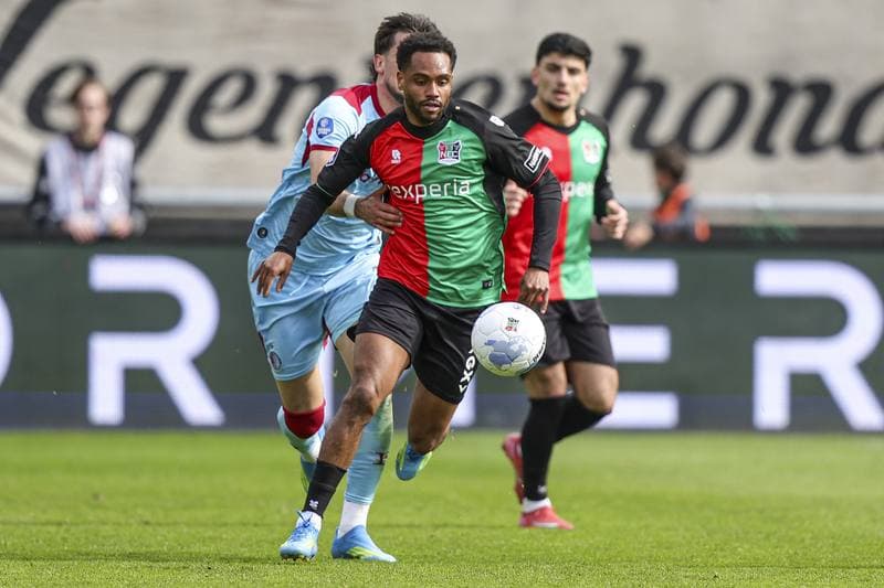 Football. Dutch Eredivisie. NEC - Feyenoord. 12.04.2026