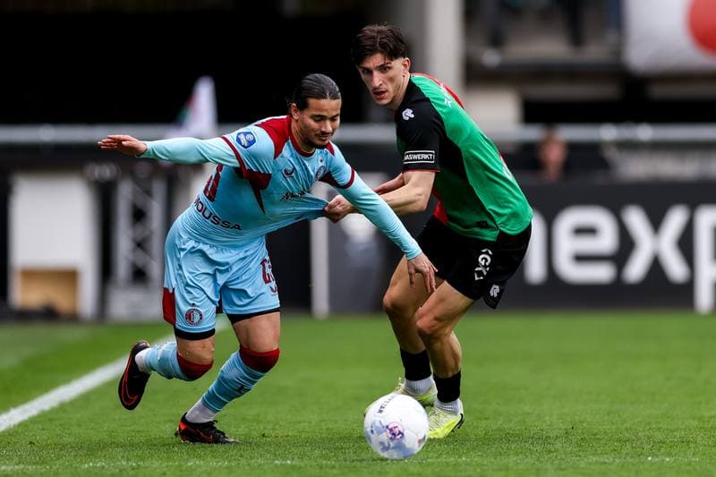 Football. Dutch Eredivisie. NEC - Feyenoord. 12.04.2026