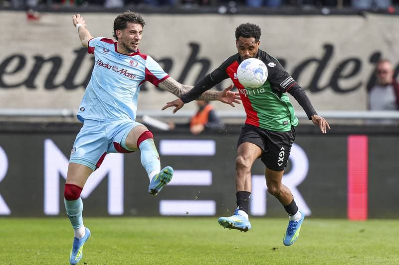 Football. Dutch Eredivisie. NEC - Feyenoord. 12.04.2026
