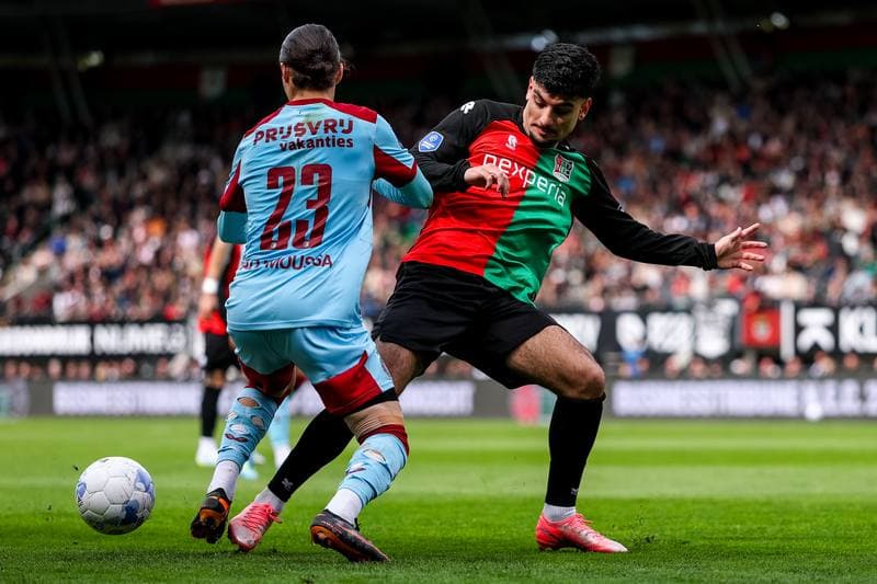 Football. Dutch Eredivisie. NEC - Feyenoord. 12.04.2026