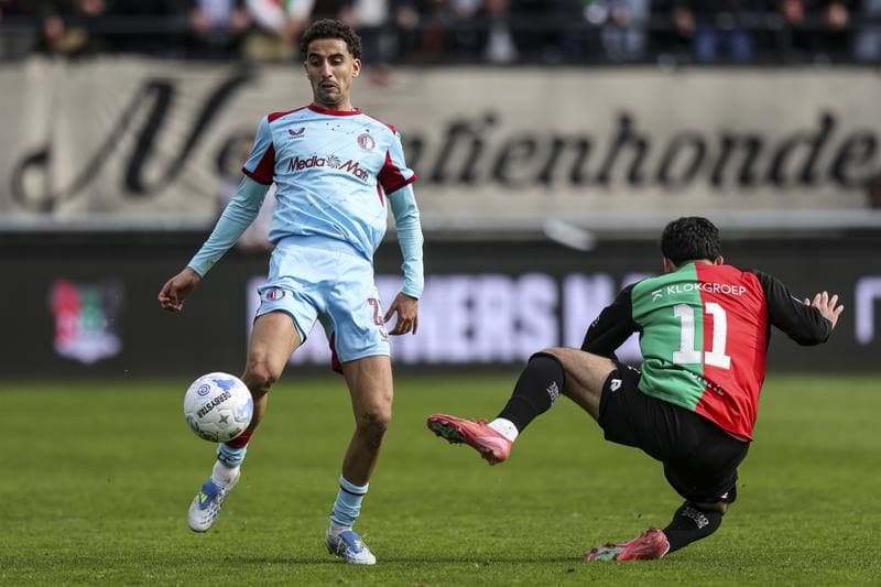 Football. Dutch Eredivisie. NEC - Feyenoord. 12.04.2026