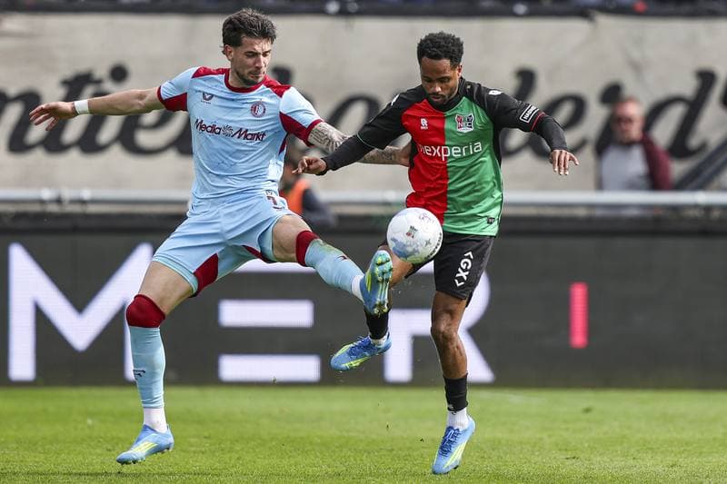 Football. Dutch Eredivisie. NEC - Feyenoord. 12.04.2026