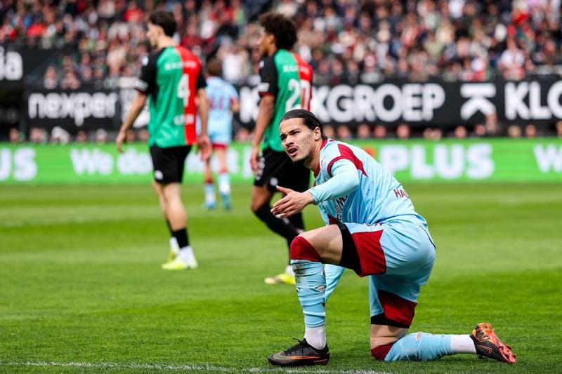 Football. Dutch Eredivisie. NEC - Feyenoord. 12.04.2026
