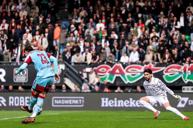 Football. Dutch Eredivisie. NEC - Feyenoord. 12.04.2026
