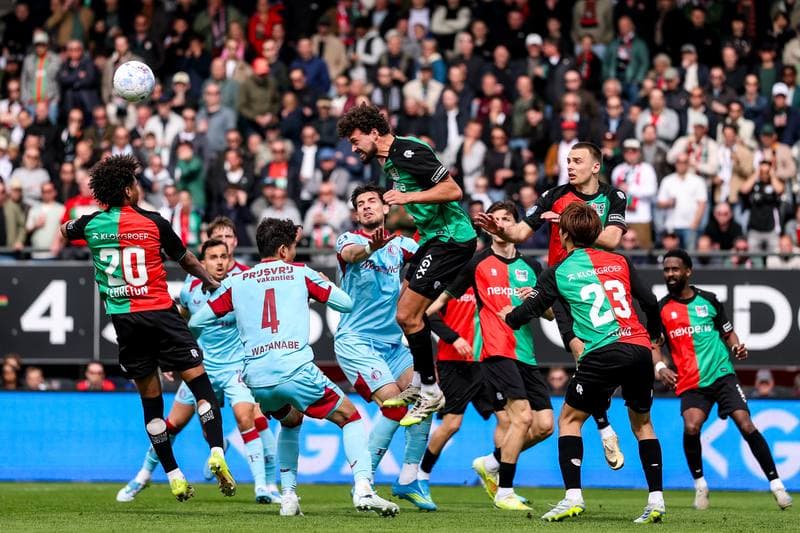 Football. Dutch Eredivisie. NEC - Feyenoord. 12.04.2026