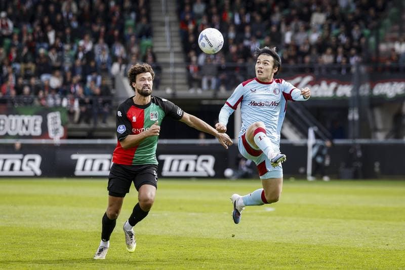 Football. Eredivisie. NEC - Feyenoord. 12.04.2026