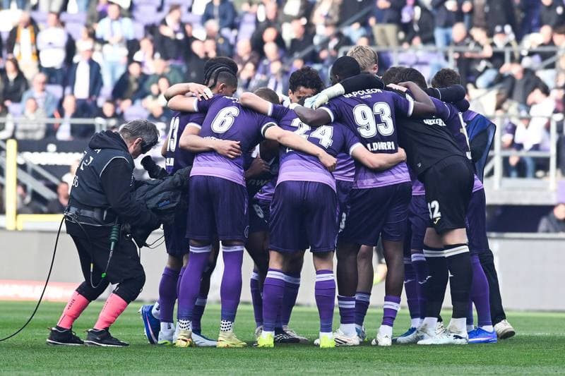 Football. Jupiler Pro League. RSC Anderlecht - KAA Gent. 12.04.2026