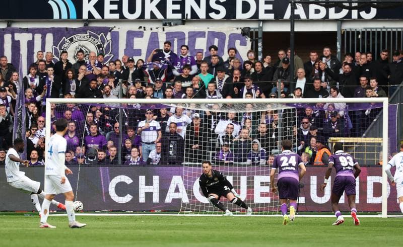 Football. Jupiler Pro League. RSC Anderlecht - KAA Gent. 12.04.2026