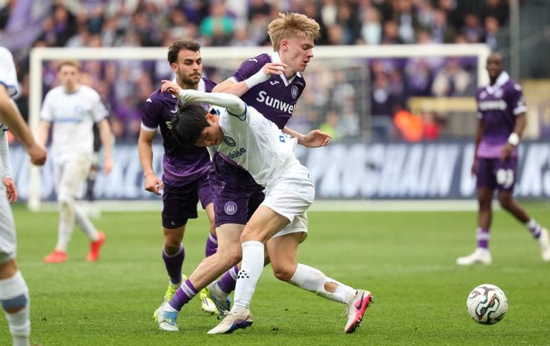 Football. Jupiler Pro League. RSC Anderlecht - KAA Gent. 12.04.2026
