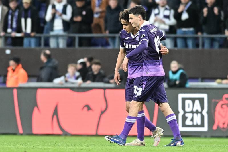 Football. Jupiler Pro League. RSC Anderlecht - KAA Gent. 12.04.2026