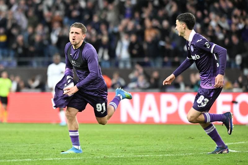 Football. Jupiler Pro League. RSC Anderlecht - KAA Gent. 12.04.2026
