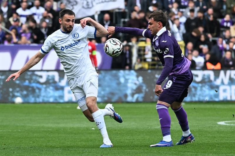Football. Jupiler Pro League. RSC Anderlecht - KAA Gent. 12.04.2026