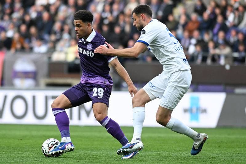 Football. Jupiler Pro League. RSC Anderlecht - KAA Gent. 12.04.2026