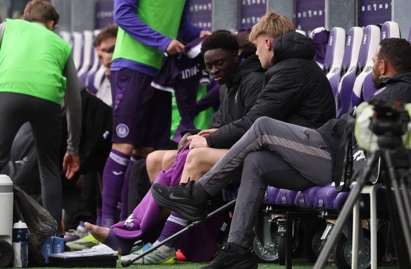 Football. Jupiler Pro League. RSC Anderlecht - KAA Gent. 12.04.2026