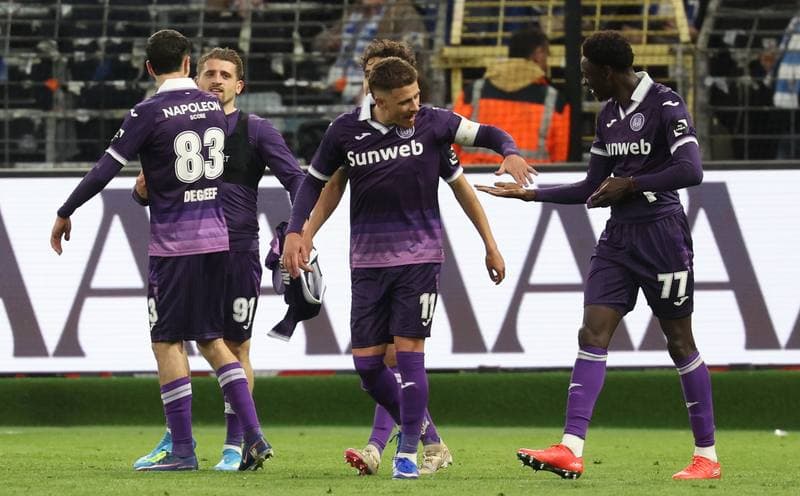 Football. Jupiler Pro League. RSC Anderlecht - KAA Gent. 12.04.2026