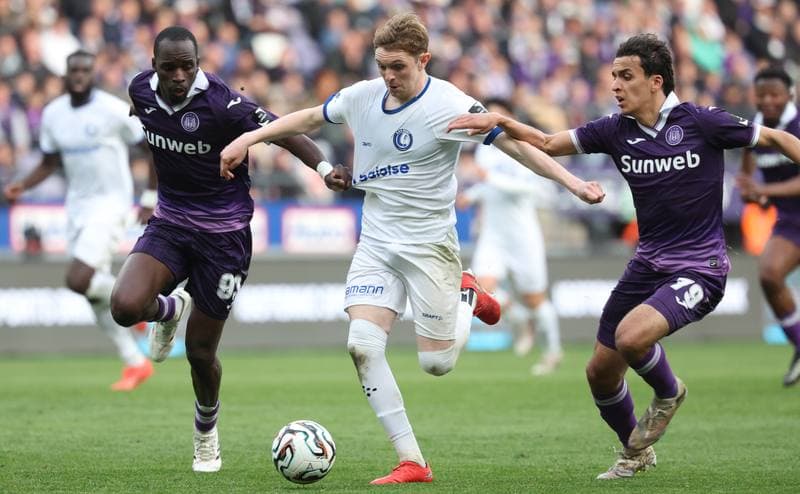 Football. Jupiler Pro League. RSC Anderlecht - KAA Gent. 12.04.2026
