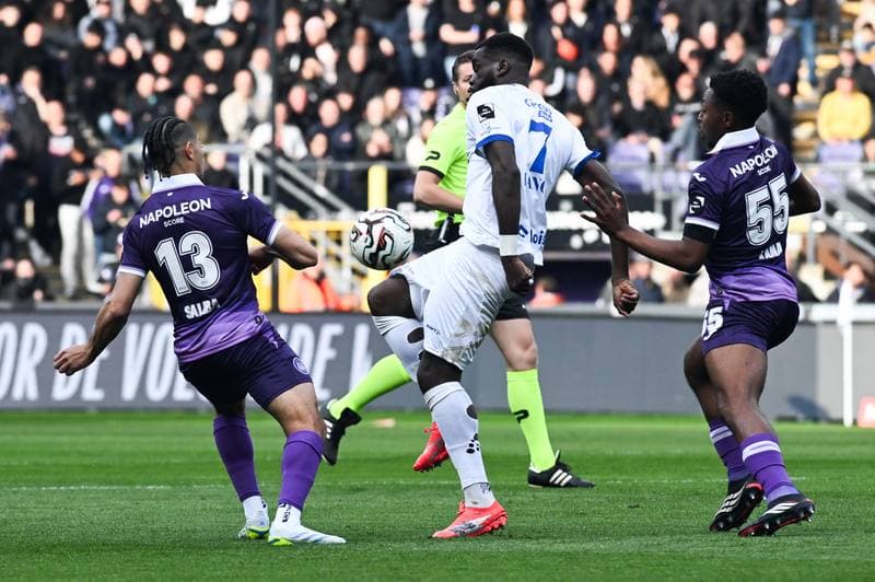 Football. Jupiler Pro League. RSC Anderlecht - KAA Gent. 12.04.2026