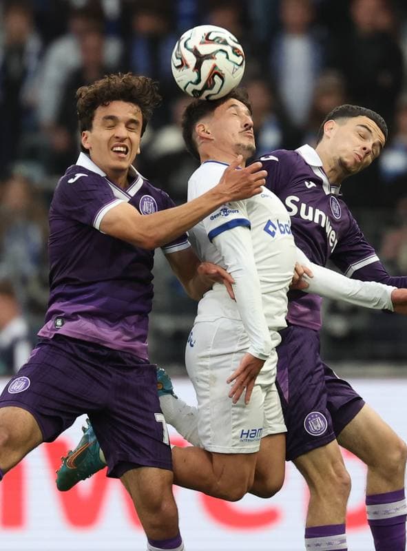 Football. Jupiler Pro League. RSC Anderlecht - KAA Gent. 12.04.2026