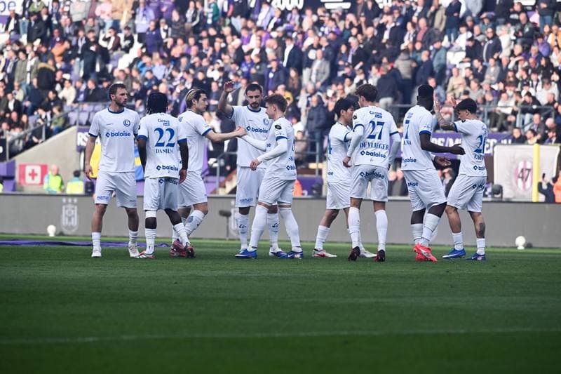 Football. Jupiler Pro League. RSC Anderlecht - KAA Gent. 12.04.2026