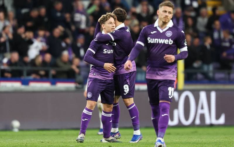 Football. Jupiler Pro League. RSC Anderlecht - KAA Gent. 12.04.2026