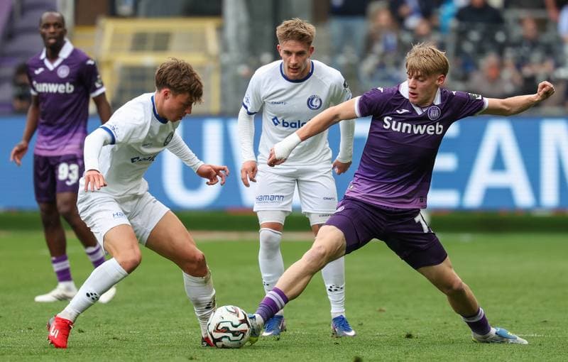 Football. Jupiler Pro League. RSC Anderlecht - KAA Gent. 12.04.2026