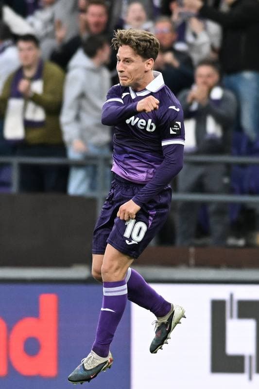 Football. Jupiler Pro League. RSC Anderlecht - KAA Gent. 12.04.2026