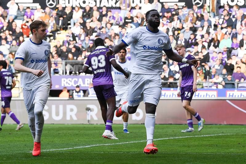 Football. Jupiler Pro League. RSC Anderlecht - KAA Gent. 12.04.2026