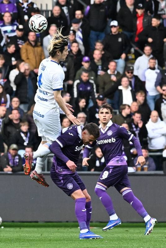 Football. Jupiler Pro League. RSC Anderlecht - KAA Gent. 12.04.2026