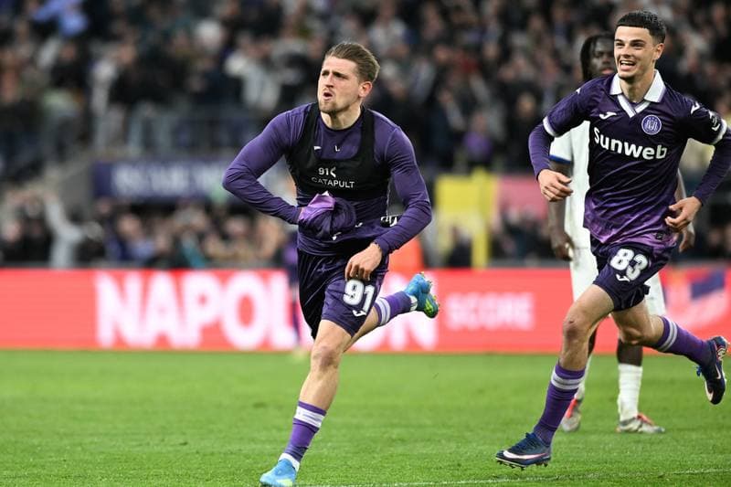 Football. Jupiler Pro League. RSC Anderlecht - KAA Gent. 12.04.2026