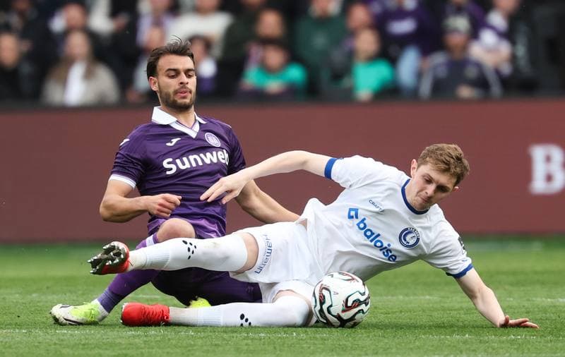 Football. Jupiler Pro League. RSC Anderlecht - KAA Gent. 12.04.2026