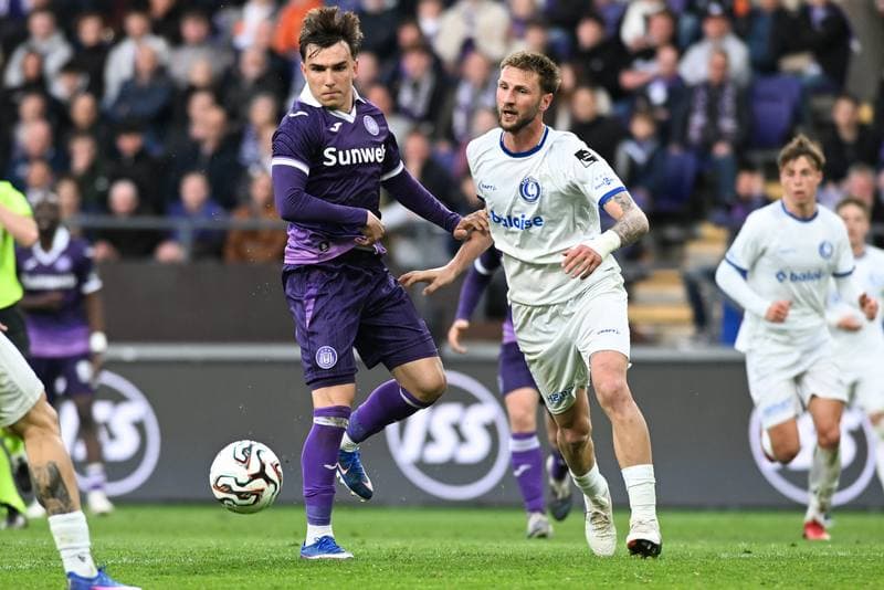 Football. Jupiler Pro League. RSC Anderlecht - KAA Gent. 12.04.2026